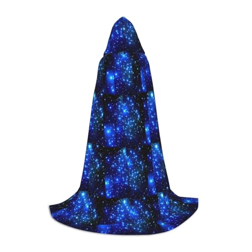 SHuWeiD Eleganter Kapuzenumhang mit Galaxie-Stern-Aufdruck mit bezauberndem Flair für Frauen, Cosplay und Mottopartys SHuWeiD Eleganter Kapuzenumhang mit Galaxie-Stern-Aufdruck mit bezauberndem Flair für Frauen, Cosplay und Mottopartys von SHuWeiD