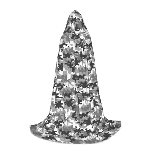 SHuWeiD Eleganter Kapuzenumhang mit digitalem Camouflage-Muster mit bezauberndem Flair für Frauen, Cosplay und Mottopartys SHuWeiD Eleganter Kapuzenumhang mit digitalem Camouflage-Muster mit bezauberndem Flair für Frauen, Cosplay und Mottopartys von SHuWeiD