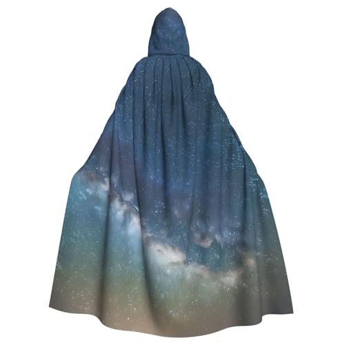 SHuWeiD Sternenhimmel, Weltraum, neutraler Kapuzenumhang für Erwachsene, übergroßer Kapuzenumhang mit Schleife, kein Reißverschluss, lang und bequem SHuWeiD Sternenhimmel, Weltraum, neutraler Kapuzenumhang für Erwachsene, übergroßer Kapuzenumhang mit Schleife, kein Reißverschluss, lang und bequem von SHuWeiD