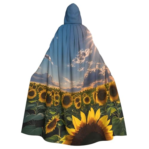 Sonnenblumen-Umhang mit Sonnenlicht, mit Kapuze, für Erwachsene, stilvoll, für Karneval, Mottopartys, Cosplay, Kostüm, Partyzubehör Sonnenblumen-Umhang mit Sonnenlicht, mit Kapuze, für Erwachsene, stilvoll, für Karneval, Mottopartys, Cosplay, Kostüm, Partyzubehör von SHuWeiD