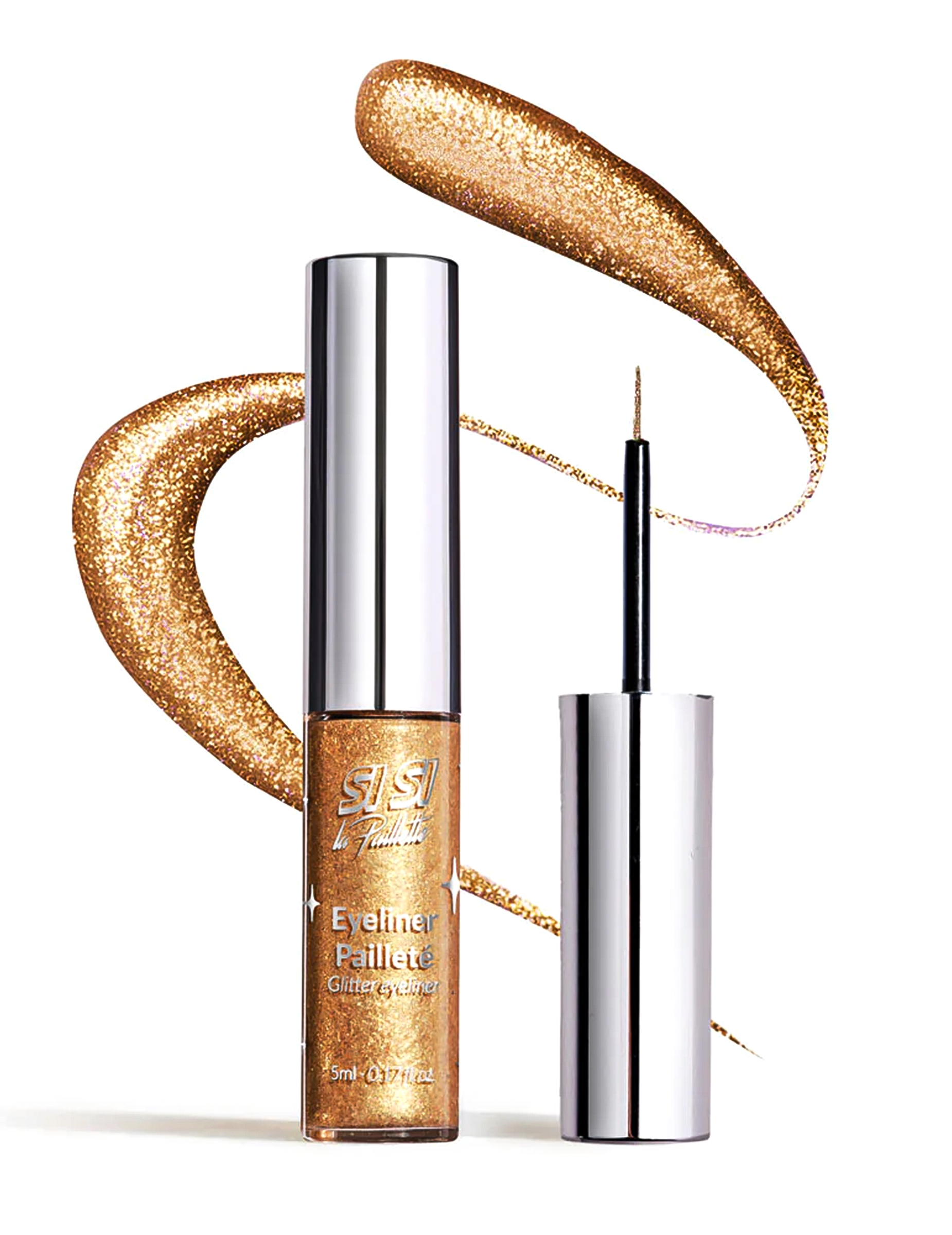 Glitzer-Eyeliner Metallic Gold Si si la paillette Glitzer-Eyeliner Metallic Gold Si si la paillette von SI SI LA PAILLETTE