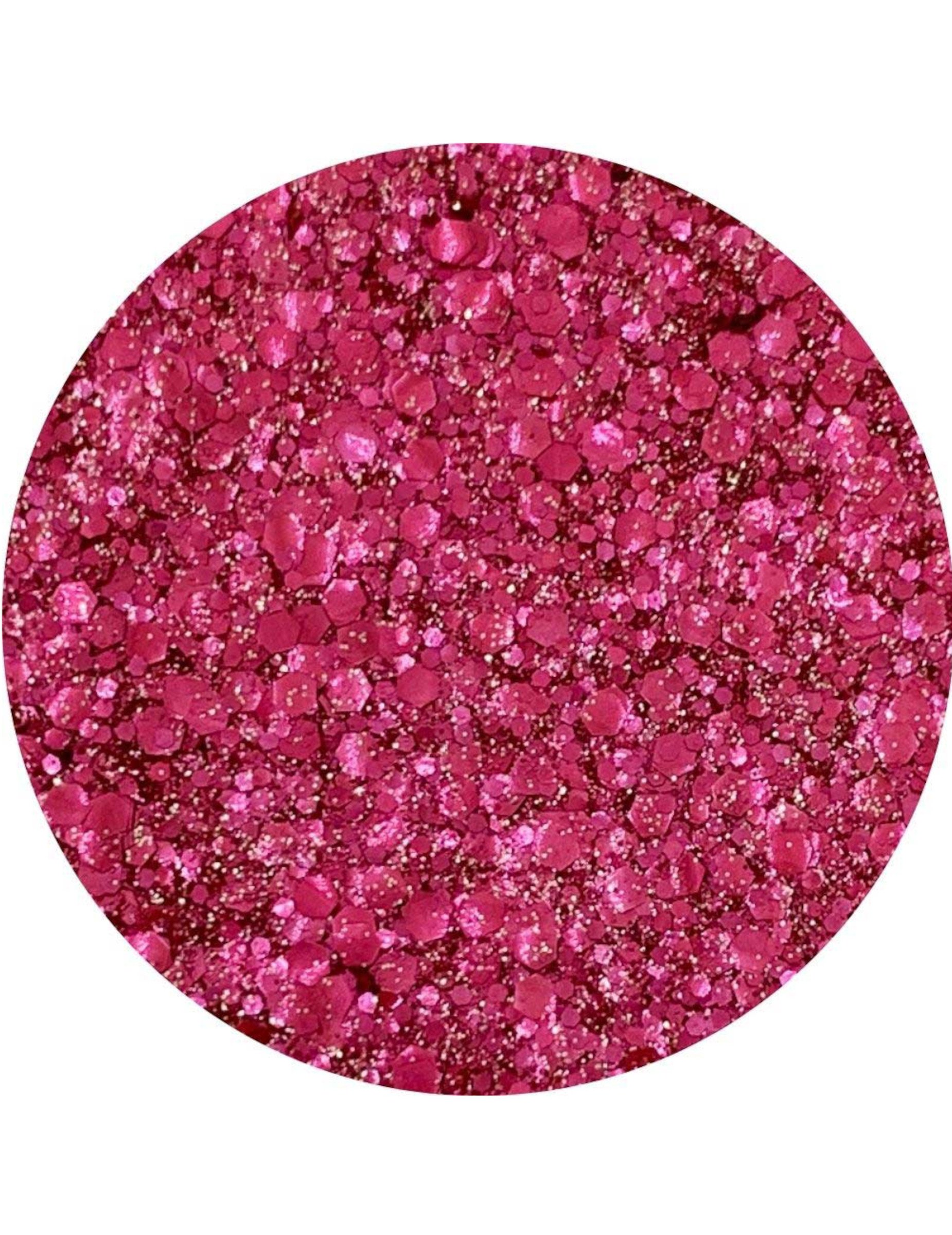 Make-Up Glitter schimmerndes pink von SI SI LA PAILLETTE