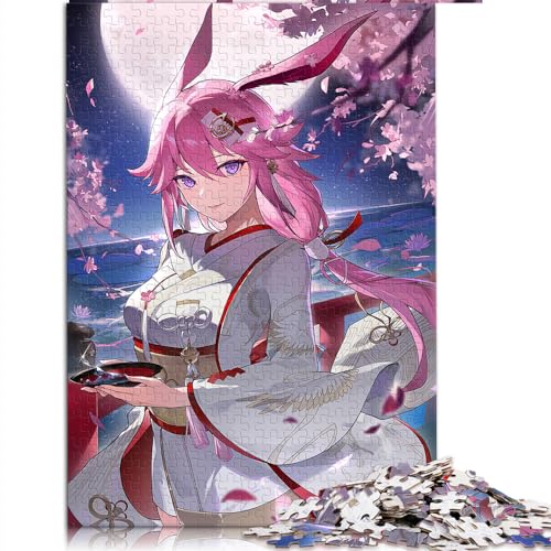 Puzzle 1000 Teile Puzzle Houkai Gakuen Yae Sakura Holzpuzzle Geeignet für Erwachsene und Kinder über 12 Jahre Brain Teaser Puzzle Größe: 50x75cm Puzzle 1000 Teile Puzzle Houkai Gakuen Yae Sakura Holzpuzzle Geeignet für Erwachsene und Kinder über 12 Jahre Brain Teaser Puzzle Größe: 50x75cm von SIBREA