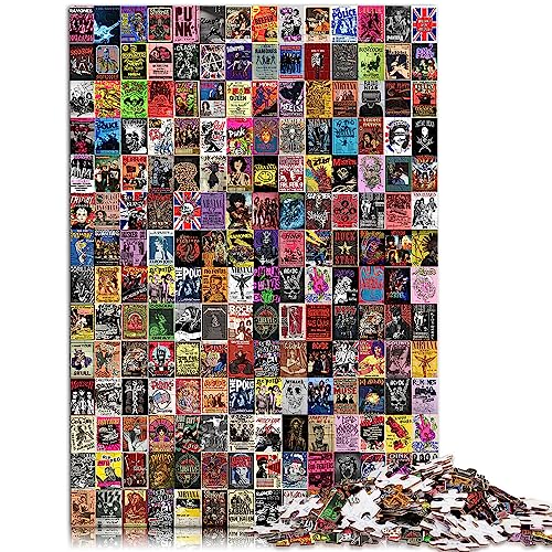 SIBREA Vintage Collage 1000 Teile Puzzle für Erwachsene und Familien, Holzpuzzle, Tolles Geschenk ab 12 Jahren, Größe: 50x75 cm SIBREA Vintage Collage 1000 Teile Puzzle für Erwachsene und Familien, Holzpuzzle, Tolles Geschenk ab 12 Jahren, Größe: 50x75 cm von SIBREA