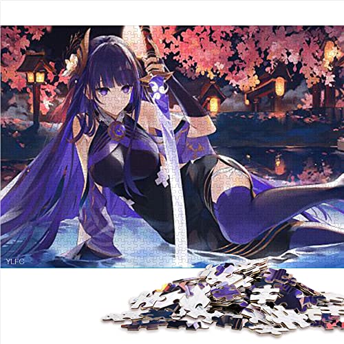 SIBREA Puzzle für Erwachsene, 1000-teiliges Holzpuzzle Genshin Impact Raiden Shogun, Moderner Anime Stil, Rätsel, 12+ Jahre, 50 x 75 cm SIBREA Puzzle für Erwachsene, 1000-teiliges Holzpuzzle Genshin Impact Raiden Shogun, Moderner Anime Stil, Rätsel, 12+ Jahre, 50 x 75 cm von SIBREA