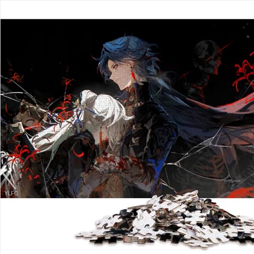 Puzzle für Erwachsene, 1000-teiliges Puzzle, Honkai Star Rail Blade, Holzpuzzle für Erwachsene und Kinder ab 12 Jahren, Lernspiel, Herausforderungsspielzeug, Größe: 50 x 75 cm Puzzle für Erwachsene, 1000-teiliges Puzzle, Honkai Star Rail Blade, Holzpuzzle für Erwachsene und Kinder ab 12 Jahren, Lernspiel, Herausforderungsspielzeug, Größe: 50 x 75 cm von SIBREA