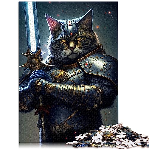 Puzzle für Erwachsene, Alliance Commander Cat, 1000-teiliges Puzzle für Erwachsene und Kinder, Papppuzzle, tolles Größe: 26 x 38 cm von SIBREA