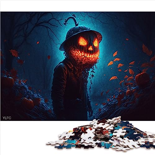 Puzzle für Erwachsene, Kürbismonster, 1000-teiliges Puzzle, geeignet für Erwachsene und Kinder ab 12 Jahren, Papppuzzles, lustige Puzzlespiele, Größe: 26 x 38 cm Puzzle für Erwachsene, Kürbismonster, 1000-teiliges Puzzle, geeignet für Erwachsene und Kinder ab 12 Jahren, Papppuzzles, lustige Puzzlespiele, Größe: 26 x 38 cm von SIBREA