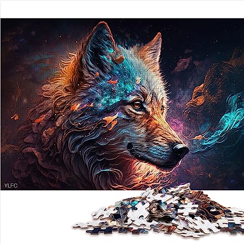 Puzzle für Erwachsene, Nebelwolf, für Erwachsene, 1000 Teile, Puzzle-Geschenke, Holzpuzzle für Erwachsene und Kinder ab 12 Jahren, ideale Größe: 50x75 cm Puzzle für Erwachsene, Nebelwolf, für Erwachsene, 1000 Teile, Puzzle-Geschenke, Holzpuzzle für Erwachsene und Kinder ab 12 Jahren, ideale Größe: 50x75 cm von SIBREA