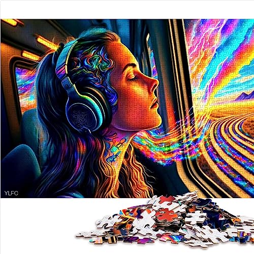 Puzzle für Erwachsene, Regenbogengeist, 1000-teiliges Puzzle für Erwachsene, Holzpuzzle für Erwachsene, Kinder ab 12 Jahren, Spielzeug-Wanddekoration, Größe: 50x75 cm Puzzle für Erwachsene, Regenbogengeist, 1000-teiliges Puzzle für Erwachsene, Holzpuzzle für Erwachsene, Kinder ab 12 Jahren, Spielzeug-Wanddekoration, Größe: 50x75 cm von SIBREA