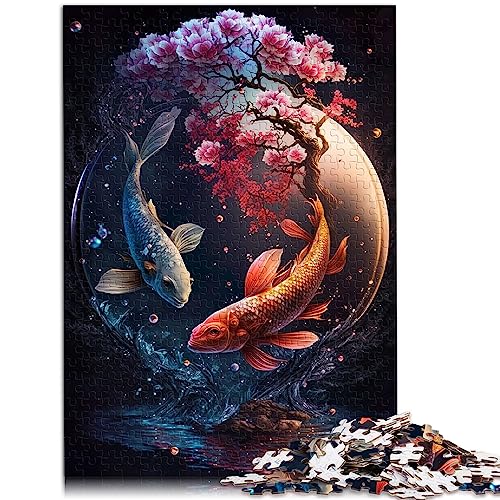 Puzzle für Erwachsene A Yin and Yang Journey V Puzzle 1000 Teile für Erwachsene für Erwachsene und Kinder Papppuzzles Geschenk für Erwachsene und Kinder Größe: 26 x 38 cm von SIBREA