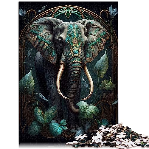SIBREA Puzzle für Erwachsene Fantasiewelt Elefant 1000-teiliges Holzpuzzle für Erwachsene und Kinder ab 12 Jahren, Größe: 50x75 cm SIBREA Puzzle für Erwachsene Fantasiewelt Elefant 1000-teiliges Holzpuzzle für Erwachsene und Kinder ab 12 Jahren, Größe: 50x75 cm von SIBREA