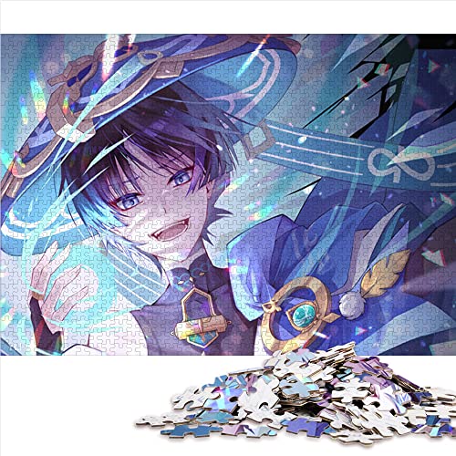 Puzzle für Erwachsene Genshin Impact Wanderer 1000-teiliges Puzzle für Erwachsene und Kinder ab 12 Jahren, Papppuzzles, Erwachsene und Kinder, Größe: 26 x 38 cm Puzzle für Erwachsene Genshin Impact Wanderer 1000-teiliges Puzzle für Erwachsene und Kinder ab 12 Jahren, Papppuzzles, Erwachsene und Kinder, Größe: 26 x 38 cm von SIBREA