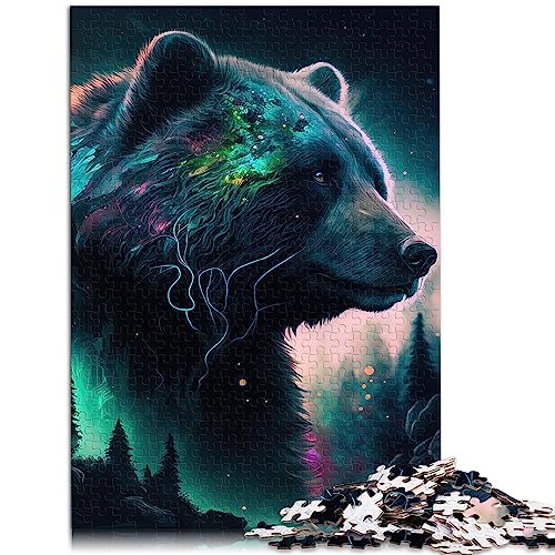 Puzzle für Erwachsene Lumos Bären 1000-teiliges Puzzle Holzpuzzle für Erwachsene und Kinder ab 12 Jahren Heimdekoration Puzzlegröße: 50x75 cm Puzzle für Erwachsene Lumos Bären 1000-teiliges Puzzle Holzpuzzle für Erwachsene und Kinder ab 12 Jahren Heimdekoration Puzzlegröße: 50x75 cm von SIBREA