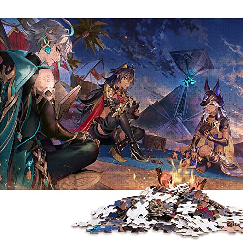 Puzzle für Erwachsene Puzzle 1000 Teile Genshin Impact Dehya Holzpuzzle Puzzles für 12-Jährige Geschenk für Erwachsene und Kinder Größe: 50 x 75 cm Puzzle für Erwachsene Puzzle 1000 Teile Genshin Impact Dehya Holzpuzzle Puzzles für 12-Jährige Geschenk für Erwachsene und Kinder Größe: 50 x 75 cm von SIBREA