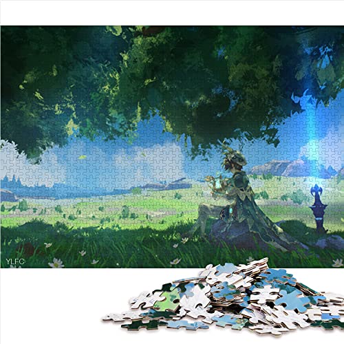 Puzzle für Erwachsene und Kinder 1000-teiliges Puzzle Genshin Impact Barbatos Holzpuzzle für Erwachsene und Kinder ab 12 Jahren Lernspiele für zu Hause DIY-Spielzeug Größe: 50 x 75 cm Puzzle für Erwachsene und Kinder 1000-teiliges Puzzle Genshin Impact Barbatos Holzpuzzle für Erwachsene und Kinder ab 12 Jahren Lernspiele für zu Hause DIY-Spielzeug Größe: 50 x 75 cm von SIBREA