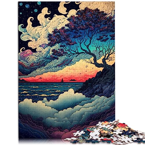 Puzzle für Erwachsene: Wellen des Sonnenuntergangs, 1000-teiliges Puzzle für Erwachsene und Kinder ab 12 Jahren. Papppuzzles, tolles Größe: 26 x 38 cm Puzzle für Erwachsene: Wellen des Sonnenuntergangs, 1000-teiliges Puzzle für Erwachsene und Kinder ab 12 Jahren. Papppuzzles, tolles Größe: 26 x 38 cm von SIBREA