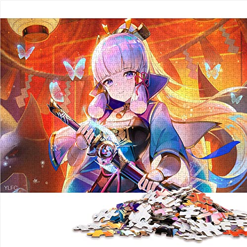 Puzzle für Kinder, 1000-teiliges Puzzle, Genshin Impact, Ayaka-Holzpuzzle für Erwachsene und Kinder ab 12 Jahren, lustige Familienspiele, Größe: 50 x 75 cm Puzzle für Kinder, 1000-teiliges Puzzle, Genshin Impact, Ayaka-Holzpuzzle für Erwachsene und Kinder ab 12 Jahren, lustige Familienspiele, Größe: 50 x 75 cm von SIBREA