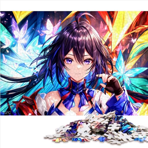 Puzzles 1000-teiliges Puzzle Honkai Star Rail Holzpuzzle für Erwachsene und Kinder ab 12 Jahren Tolle Geschenke zu Weihnachten Größe: 50 x 75 cm von SIBREA