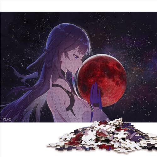 Puzzles für Erwachsene, 1000 Teile, Honkai Impact Raiden MEI, Holzpuzzle für Erwachsene, Kinder ab 12 Jahren, Lernspiele, Größe: 50 x 75 cm Puzzles für Erwachsene, 1000 Teile, Honkai Impact Raiden MEI, Holzpuzzle für Erwachsene, Kinder ab 12 Jahren, Lernspiele, Größe: 50 x 75 cm von SIBREA
