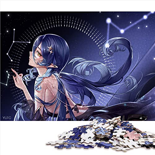Puzzles für Erwachsene, 1000-teiliges Puzzle, Genshin Impact, Layla-Holzpuzzle für Erwachsene und Kinder ab 12 Jahren, Lernspielzeug, Größe: 50 x 75 cm Puzzles für Erwachsene, 1000-teiliges Puzzle, Genshin Impact, Layla-Holzpuzzle für Erwachsene und Kinder ab 12 Jahren, Lernspielzeug, Größe: 50 x 75 cm von SIBREA