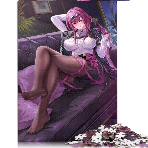 Puzzles für Erwachsene, 1000-teiliges Puzzle, Honkai Star Rail, Kafka-Holzpuzzle, Puzzles für 12-Jährige. Anspruchsvolles Spiel, Größe: 50 x 75 cm Puzzles für Erwachsene, 1000-teiliges Puzzle, Honkai Star Rail, Kafka-Holzpuzzle, Puzzles für 12-Jährige. Anspruchsvolles Spiel, Größe: 50 x 75 cm von SIBREA