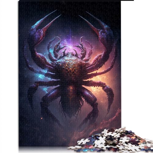 Puzzles für Erwachsene, 1000-teiliges Puzzle für Erwachsene, Krebs-Holzpuzzle für Erwachsene, Familie, lustiges Geschenk, Größe: 50 x 75 cm Puzzles für Erwachsene, 1000-teiliges Puzzle für Erwachsene, Krebs-Holzpuzzle für Erwachsene, Familie, lustiges Geschenk, Größe: 50 x 75 cm von SIBREA