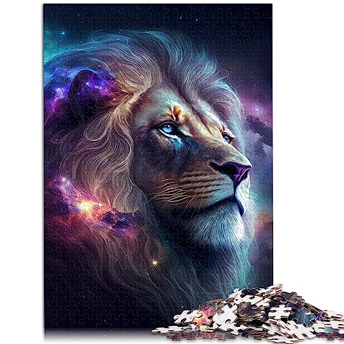 Puzzles für Erwachsene, Cosmic Mufasa, König der Löwen, 1000 Teile, für Erwachsene, Holzpuzzle, geeignet für Erwachsene und Kinder ab 12 Jahren, tolles Geschenk für Erwachsene, Größe: 50x75 cm Puzzles für Erwachsene, Cosmic Mufasa, König der Löwen, 1000 Teile, für Erwachsene, Holzpuzzle, geeignet für Erwachsene und Kinder ab 12 Jahren, tolles Geschenk für Erwachsene, Größe: 50x75 cm von SIBREA