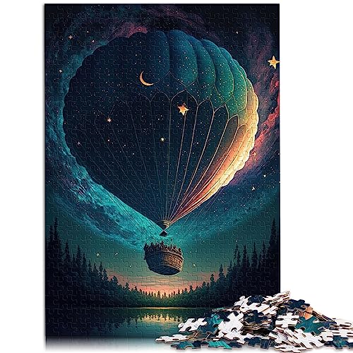 Puzzles für Erwachsene, Geschenke, Ballon im Weltraum, Puzzle für Erwachsene, 1000 Teile, für Erwachsene und Kinder ab 12 Jahren, Papppuzzles, Weihnachtspuzzle-Geschenke, Größe: 26 x 38 cm von SIBREA