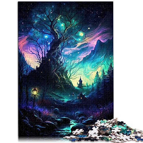 SIBREA Puzzle für Erwachsene, Magische Landschaft, 1000 Teile, für Erwachsene und Kinder ab 12 Jahren, Karton, Jigsaw, Scenic, 1000 Stück, 1 Set, 26 x 38 cm SIBREA Puzzle für Erwachsene, Magische Landschaft, 1000 Teile, für Erwachsene und Kinder ab 12 Jahren, Karton, Jigsaw, Scenic, 1000 Stück, 1 Set, 26 x 38 cm von SIBREA