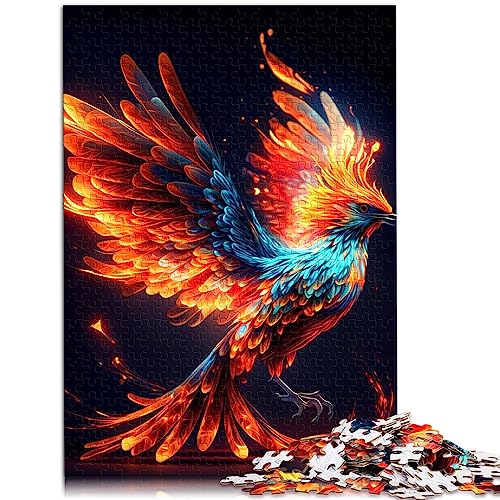 Puzzles für Erwachsene, Phoenix, 1000 Teile, Puzzles für Erwachsene, Geschenke für Erwachsene, Papppuzzles, Erwachsene und Kinder, Größe: 26 x 38 cm von SIBREA