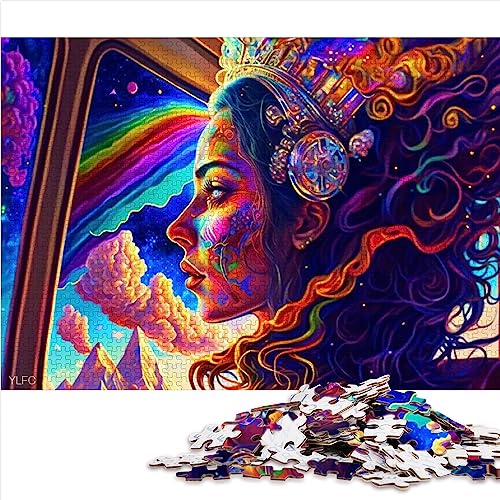 Puzzles für Erwachsene, Rainbow Spirit, 1000 Teile, Holzpuzzles für Erwachsene und Kinder, für Familienspaß, Größe: 50x75 cm Puzzles für Erwachsene, Rainbow Spirit, 1000 Teile, Holzpuzzles für Erwachsene und Kinder, für Familienspaß, Größe: 50x75 cm von SIBREA