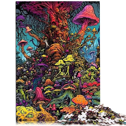 Puzzles für Erwachsene, magische Pilze für Erwachsene, 1000-teiliges Puzzle, Holzpuzzle für Erwachsene, Geschenke, Weihnachtspuzzle-Geschenke, Größe: 50x75 cm Puzzles für Erwachsene, magische Pilze für Erwachsene, 1000-teiliges Puzzle, Holzpuzzle für Erwachsene, Geschenke, Weihnachtspuzzle-Geschenke, Größe: 50x75 cm von SIBREA