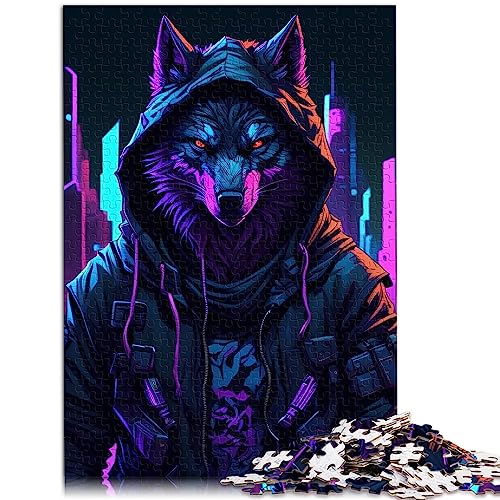 Puzzles für Erwachsene, magischer Wolf, Puzzle für Erwachsene, 1000 Teile, Holzpuzzle für Erwachsene und Kinder ab 12 Jahren, herausfordernde Spielpuzzles, Größe: 50x75 cm Puzzles für Erwachsene, magischer Wolf, Puzzle für Erwachsene, 1000 Teile, Holzpuzzle für Erwachsene und Kinder ab 12 Jahren, herausfordernde Spielpuzzles, Größe: 50x75 cm von SIBREA