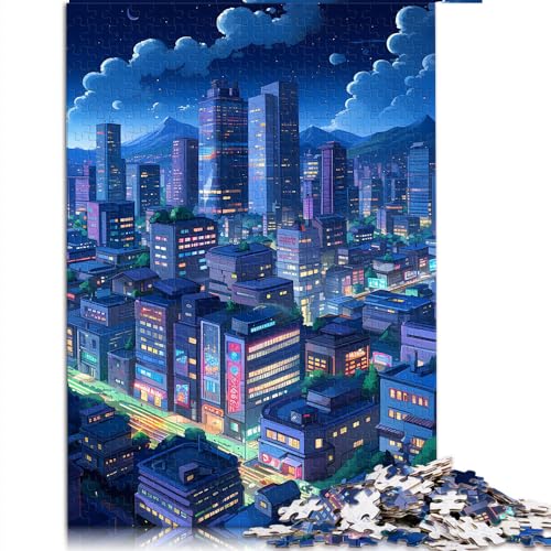 Puzzles für Erwachsene, wunderbare Welt, 1000-teilige Puzzles für Erwachsene, für Erwachsene und Jugendliche ab 12 Jahren, Papppuzzles, herausforderndes Spiel, Größe: 26 x 38 cm von SIBREA
