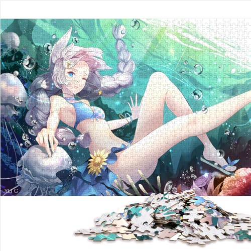 Puzzles für Erwachsene 1000-teilige Puzzles Honkai Impact Kiana Kaslana Holzpuzzles Puzzles für 12-Jährige Familienaktivitätspuzzles Größe: 50 x 75 cm Puzzles für Erwachsene 1000-teilige Puzzles Honkai Impact Kiana Kaslana Holzpuzzles Puzzles für 12-Jährige Familienaktivitätspuzzles Größe: 50 x 75 cm von SIBREA
