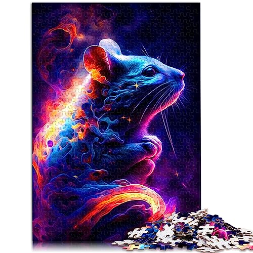 Puzzles für Erwachsene Geschenke Maus 1000 Teile Puzzle Holzpuzzle für Erwachsene und Kinder ab 12 Jahren Heimdekoration Puzzlespielzeug Größe: 50x75 cm von SIBREA