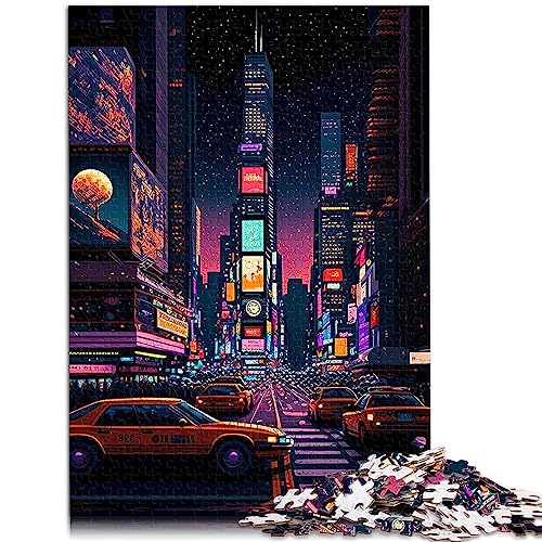 Puzzles für Erwachsene New York City 1000-teiliges Puzzle aus Holz für Erwachsene und Kinder ab 12 Jahren, tolles Größe: 50x75 cm Puzzles für Erwachsene New York City 1000-teiliges Puzzle aus Holz für Erwachsene und Kinder ab 12 Jahren, tolles Größe: 50x75 cm von SIBREA