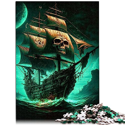 Puzzles für Erwachsene Puzzle Totenkopf Piratenschiff Puzzle 1000 Teile Holzpuzzle für Erwachsene und Kinder Für Familienspaß Größe: 50x75 cm Puzzles für Erwachsene Puzzle Totenkopf Piratenschiff Puzzle 1000 Teile Holzpuzzle für Erwachsene und Kinder Für Familienspaß Größe: 50x75 cm von SIBREA