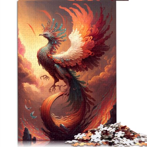 Puzzles für Erwachsene Puzzles für Erwachsene 1000 Puzzlespielzeuge Phoenix-Holzpuzzle für Erwachsene und Kinder ab 12 Jahren LernpuzzleFamilienspiel Größe: 50 x 75 cm von SIBREA