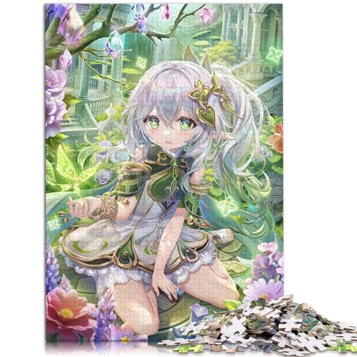 Puzzles für Erwachsene und Kinder, 1000-teiliges Puzzle, Genshin Impact Nahida, Holzpuzzle für Erwachsene, Familie, tolles Geschenk für Erwachsene, Größe: 50 x 75 cm Puzzles für Erwachsene und Kinder, 1000-teiliges Puzzle, Genshin Impact Nahida, Holzpuzzle für Erwachsene, Familie, tolles Geschenk für Erwachsene, Größe: 50 x 75 cm von SIBREA