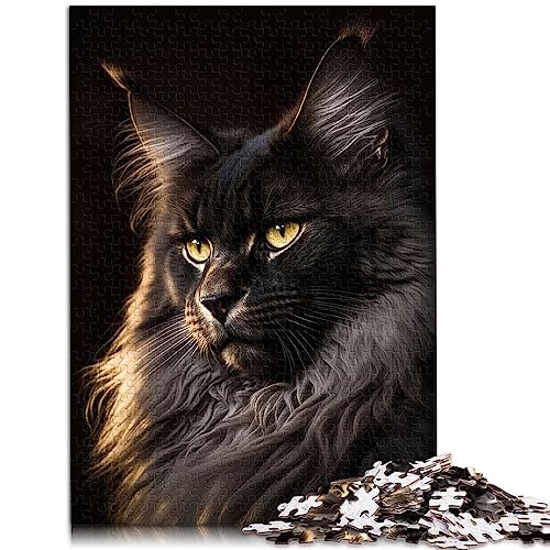 Puzzles für Erwachsene und Kinder, Maine Coon für Erwachsene, 1000 Teile, Puzzle-Geschenke, geeignet für Erwachsene und Kinder über 12 Jahre, Papppuzzles für Erwachsene, Puzzle-Geschenke Puzzles für Erwachsene und Kinder, Maine Coon für Erwachsene, 1000 Teile, Puzzle-Geschenke, geeignet für Erwachsene und Kinder über 12 Jahre, Papppuzzles für Erwachsene, Puzzle-Geschenke von SIBREA