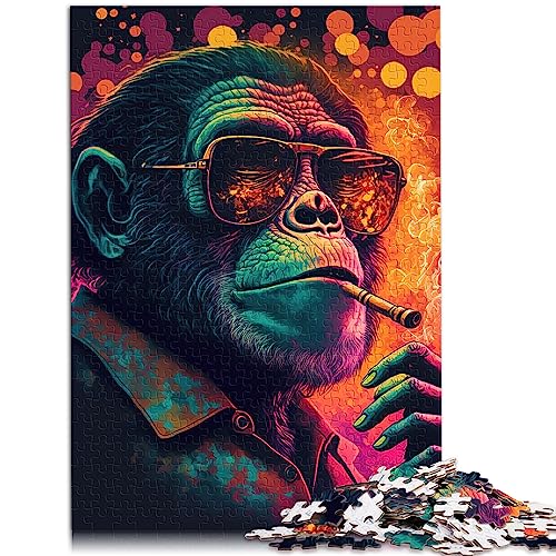 Puzzles für Erwachsene und Kinder, Marihuana-AFFE, 1000-teiliges Puzzle, Holzpuzzles, geeignet für Erwachsene und Kinder über 12 Jahre, Staycation Kill Time, Größe: 50x75 cm Puzzles für Erwachsene und Kinder, Marihuana-AFFE, 1000-teiliges Puzzle, Holzpuzzles, geeignet für Erwachsene und Kinder über 12 Jahre, Staycation Kill Time, Größe: 50x75 cm von SIBREA