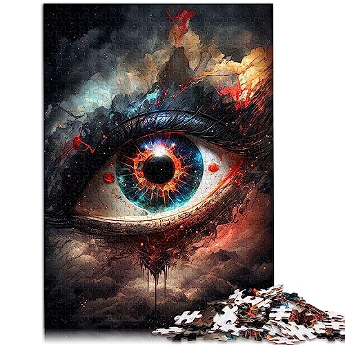 Puzzles für Interstellar Eye Puzzles für Erwachsene 1000 für Erwachsene und Kinder ab 12 Jahren Papppuzzles Tolles Geschenk für Erwachsene Größe: 26 x 38 cm von SIBREA
