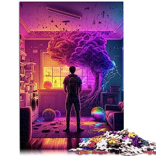 Zeitraffer-Puzzle für Erwachsene, 1000-teiliges Puzzle für Erwachsene und Kinder, Holzpuzzle für Erwachsene und Kinder ab 12 Jahren, Intellektuelles Spiel, Größe: 50x75 cm Zeitraffer-Puzzle für Erwachsene, 1000-teiliges Puzzle für Erwachsene und Kinder, Holzpuzzle für Erwachsene und Kinder ab 12 Jahren, Intellektuelles Spiel, Größe: 50x75 cm von SIBREA