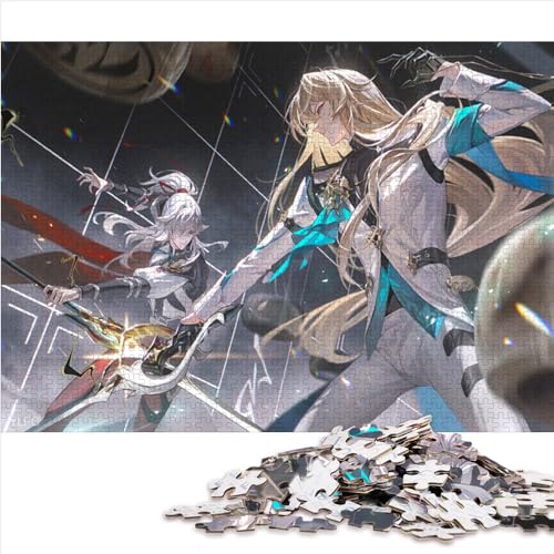 für Erwachsene, Honkai Star Rail 1000-teiliges Puzzle für Erwachsene, Kinder, für Erwachsene und Kinder ab 12 Jahren, Papppuzzles, Familienaktivitätspuzzles, Größe: 26 x 38 cm für Erwachsene, Honkai Star Rail 1000-teiliges Puzzle für Erwachsene, Kinder, für Erwachsene und Kinder ab 12 Jahren, Papppuzzles, Familienaktivitätspuzzles, Größe: 26 x 38 cm von SIBREA