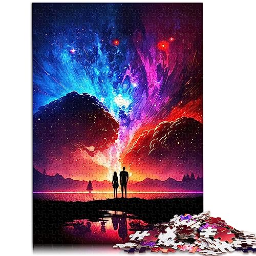 für Erwachsene Puzzle Paar Galaxie Landschaft 1000 Teile Puzzle Holzpuzzle Geeignet für Erwachsene und Kinder ab 12 Jahren Unmögliche Puzzlegröße: 50x75 cm für Erwachsene Puzzle Paar Galaxie Landschaft 1000 Teile Puzzle Holzpuzzle Geeignet für Erwachsene und Kinder ab 12 Jahren Unmögliche Puzzlegröße: 50x75 cm von SIBREA