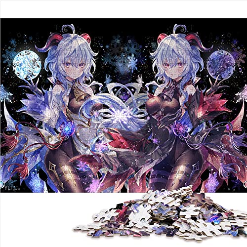 für Erwachsene Puzzles Genshin Impact Ganyu Puzzle 1000 Teile Erwachsenenpuzzle für Erwachsene Geschenke PapppuzzlesGeschenkideen Größe: 26 x 38 cm von SIBREA