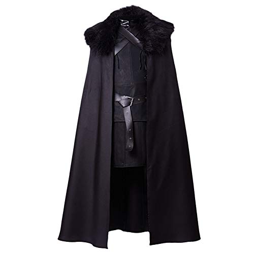 SIDNOR Nachtuhr Jon Snow Cosplay Kostüm Outfit Anzug Kleid SIDNOR Nachtuhr Jon Snow Cosplay Kostüm Outfit Anzug Kleid von SIDNOR
