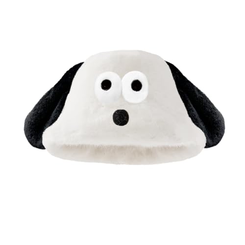 SIEBOLD Plüsch Hut Dog,dogmütze mit Ohren,Lustige mütze,Winter Plüsch Mütze,Geeignet für den Winter im Freien,Warme,Karneval Partykostüm Requisiten Partygeschenk von SIEBOLD